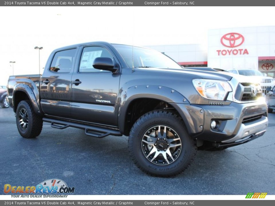 2014 Toyota Tacoma V6 Double Cab 4x4 Magnetic Gray Metallic / Graphite Photo #1