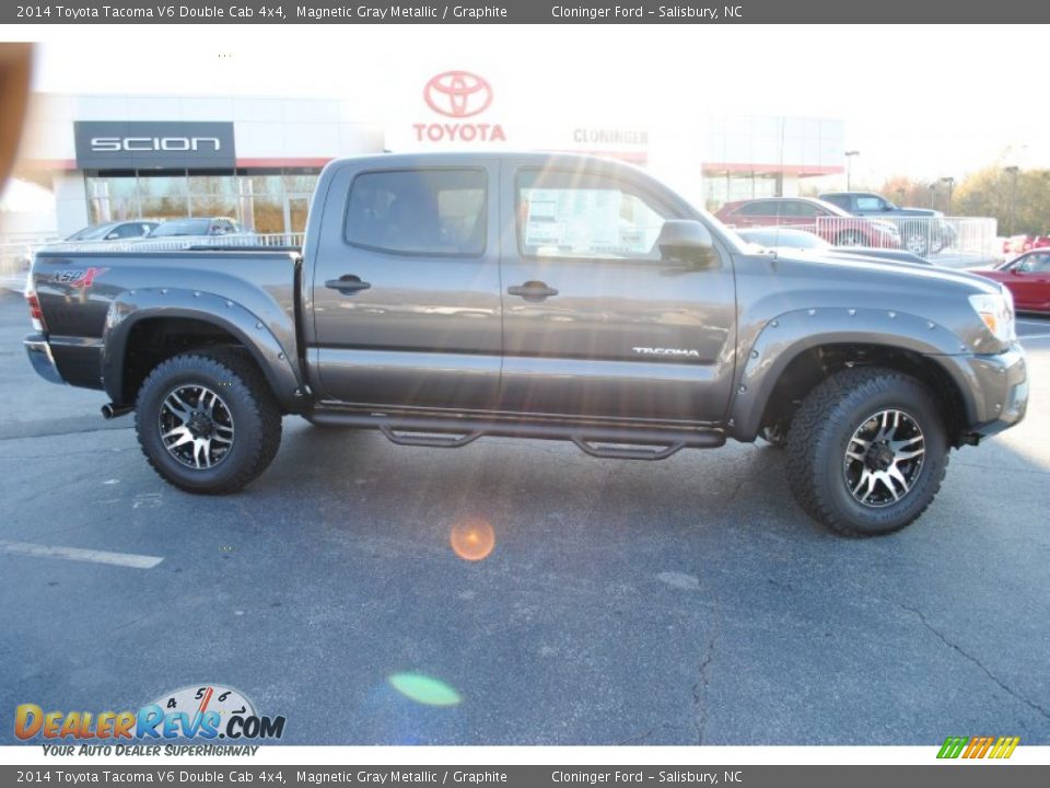 2014 Toyota Tacoma V6 Double Cab 4x4 Magnetic Gray Metallic / Graphite Photo #2