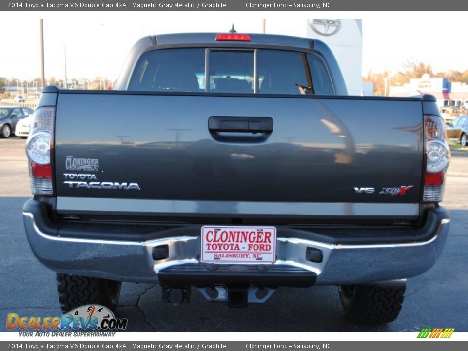 2014 Toyota Tacoma V6 Double Cab 4x4 Magnetic Gray Metallic / Graphite Photo #3