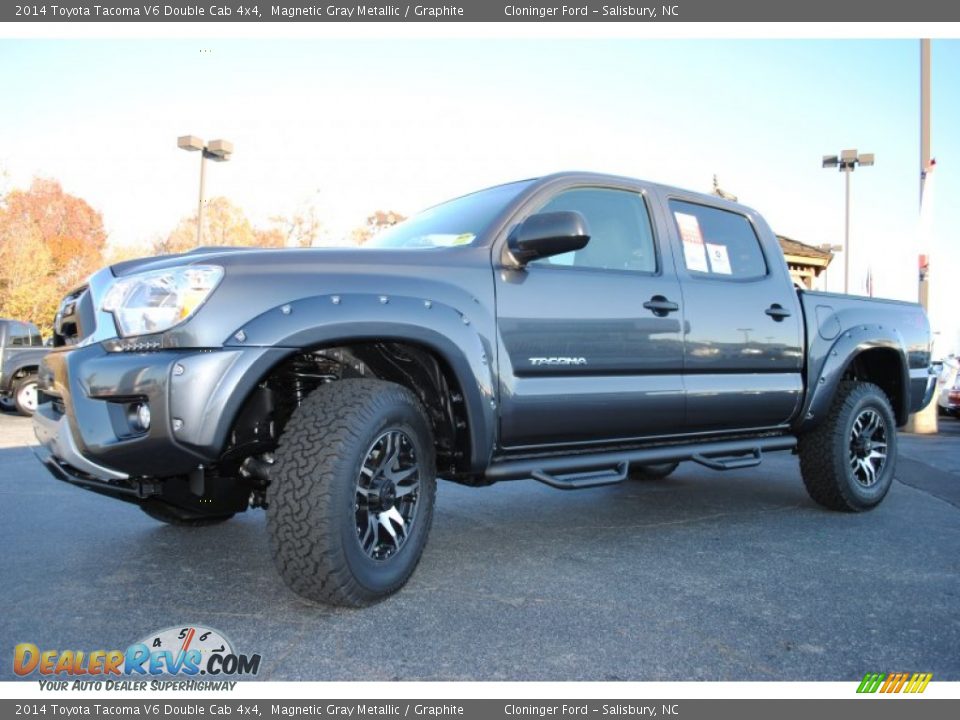 2014 Toyota Tacoma V6 Double Cab 4x4 Magnetic Gray Metallic / Graphite Photo #5