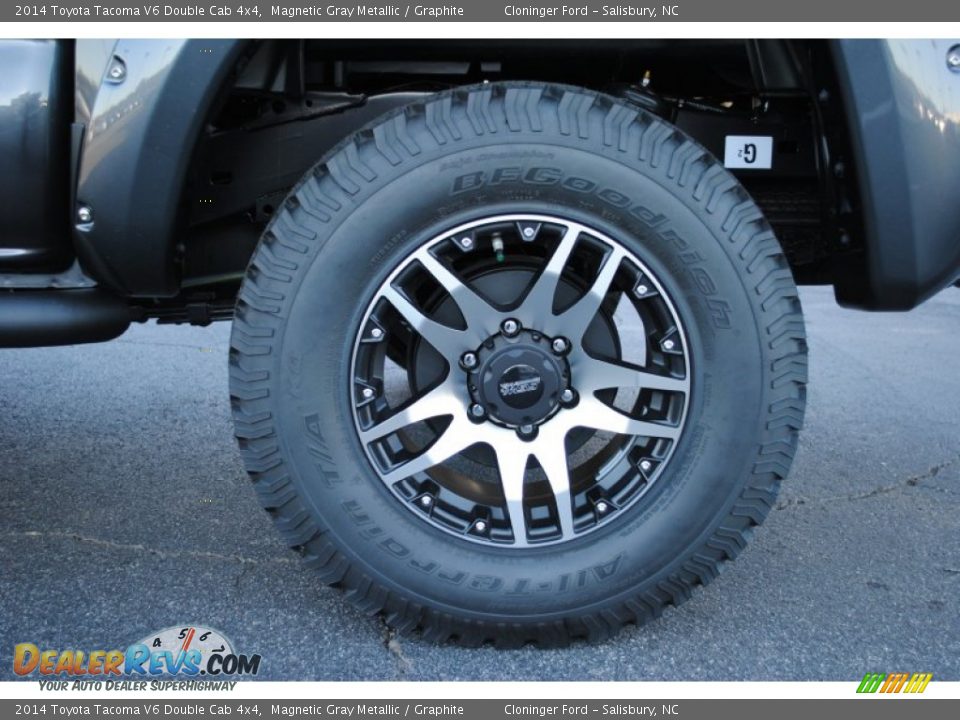 2014 Toyota Tacoma V6 Double Cab 4x4 Magnetic Gray Metallic / Graphite Photo #6