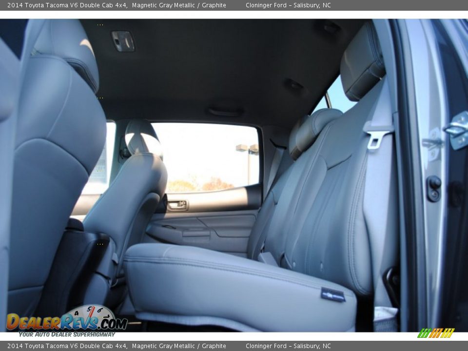 2014 Toyota Tacoma V6 Double Cab 4x4 Magnetic Gray Metallic / Graphite Photo #10