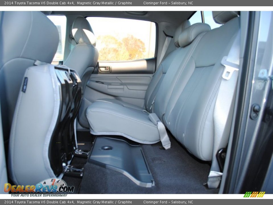 2014 Toyota Tacoma V6 Double Cab 4x4 Magnetic Gray Metallic / Graphite Photo #11