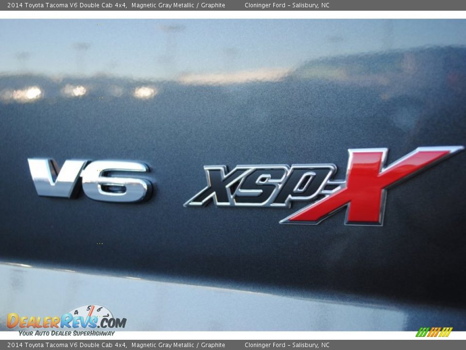 2014 Toyota Tacoma V6 Double Cab 4x4 Magnetic Gray Metallic / Graphite Photo #14
