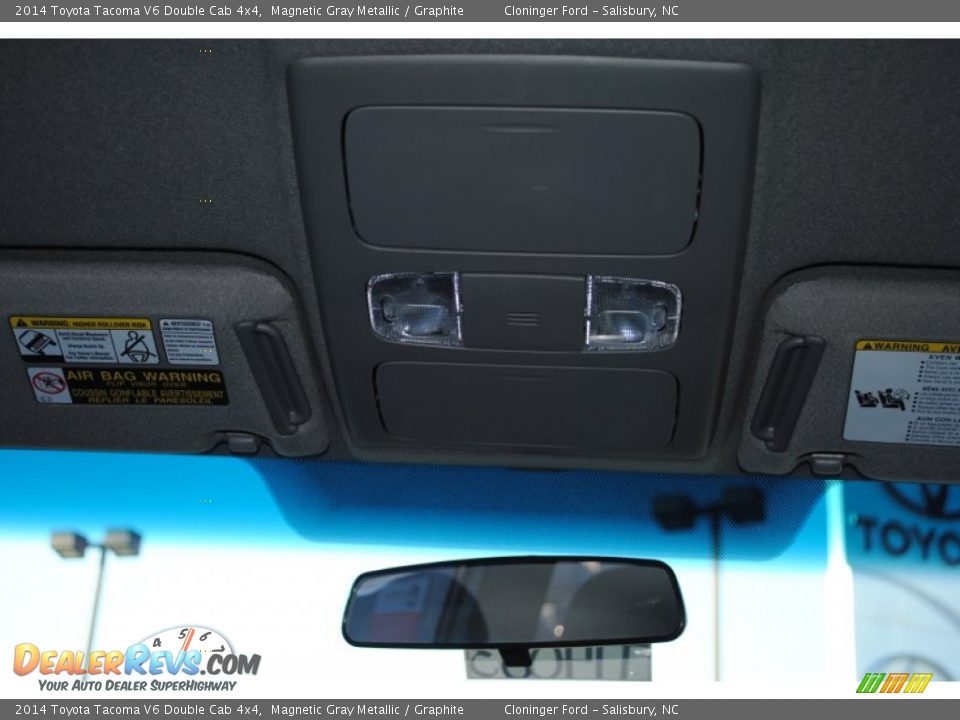 2014 Toyota Tacoma V6 Double Cab 4x4 Magnetic Gray Metallic / Graphite Photo #16