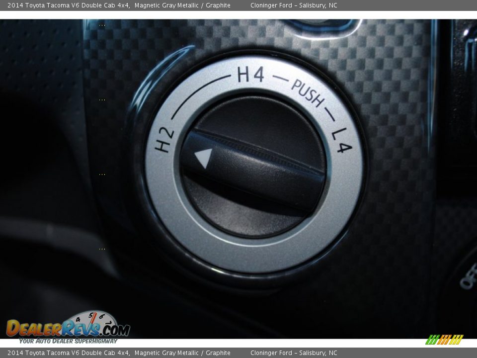 2014 Toyota Tacoma V6 Double Cab 4x4 Magnetic Gray Metallic / Graphite Photo #18