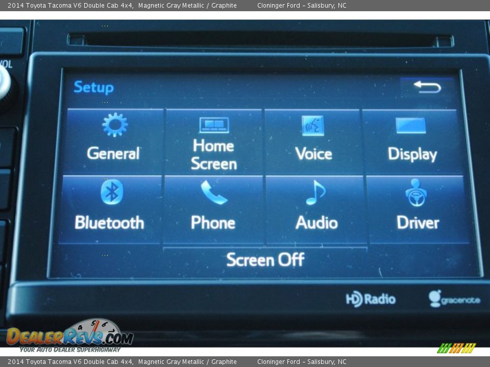 2014 Toyota Tacoma V6 Double Cab 4x4 Magnetic Gray Metallic / Graphite Photo #21