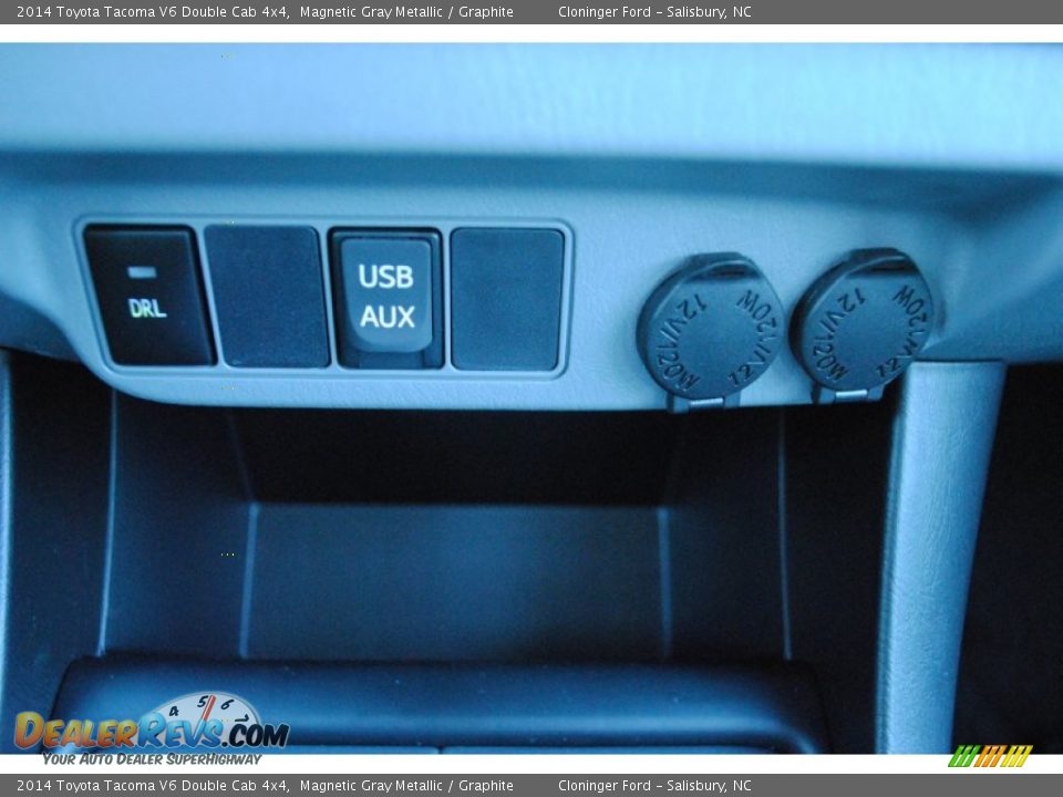 2014 Toyota Tacoma V6 Double Cab 4x4 Magnetic Gray Metallic / Graphite Photo #23