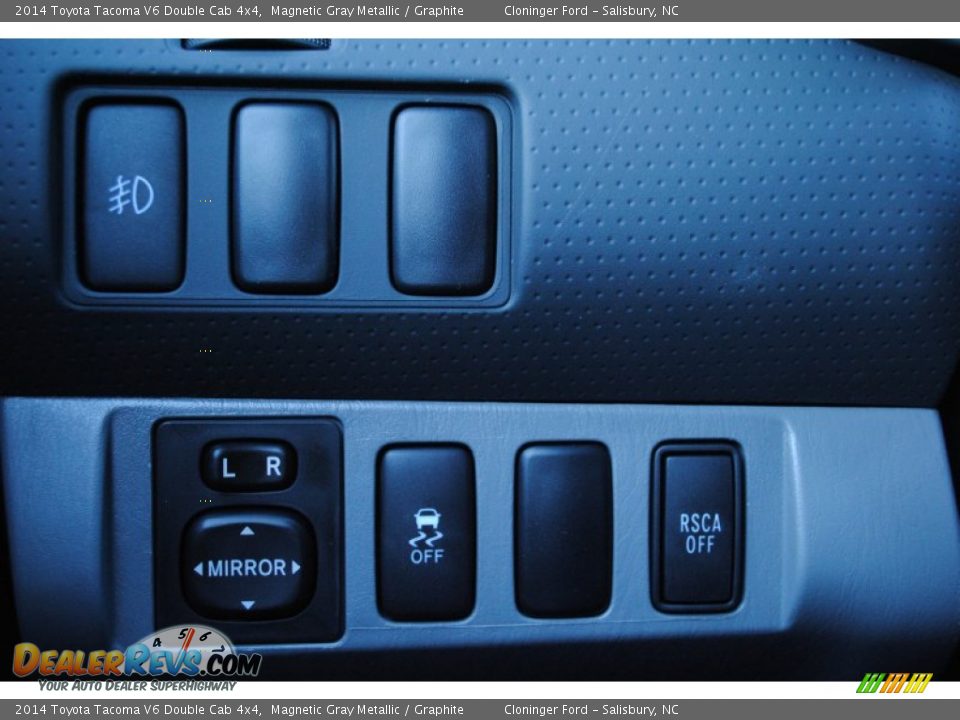 2014 Toyota Tacoma V6 Double Cab 4x4 Magnetic Gray Metallic / Graphite Photo #27