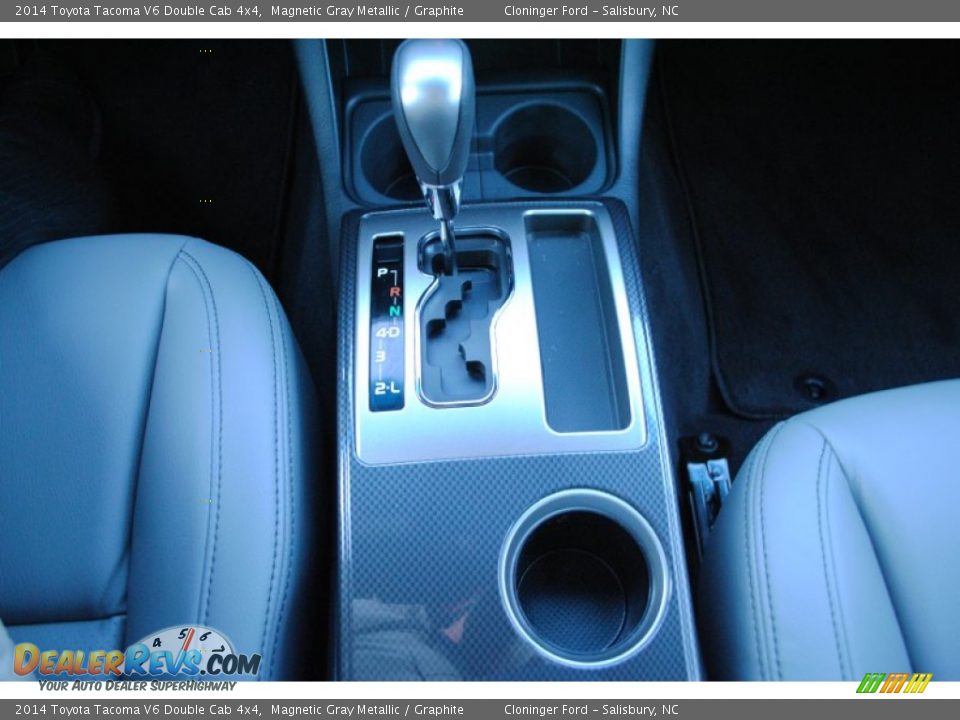 2014 Toyota Tacoma V6 Double Cab 4x4 Magnetic Gray Metallic / Graphite Photo #28