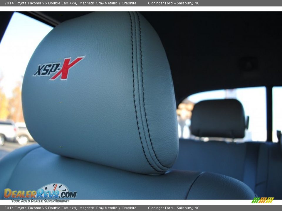 2014 Toyota Tacoma V6 Double Cab 4x4 Magnetic Gray Metallic / Graphite Photo #30