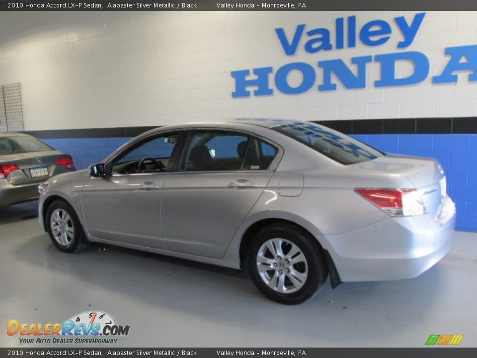 2010 Honda Accord LX-P Sedan Alabaster Silver Metallic / Black Photo #2