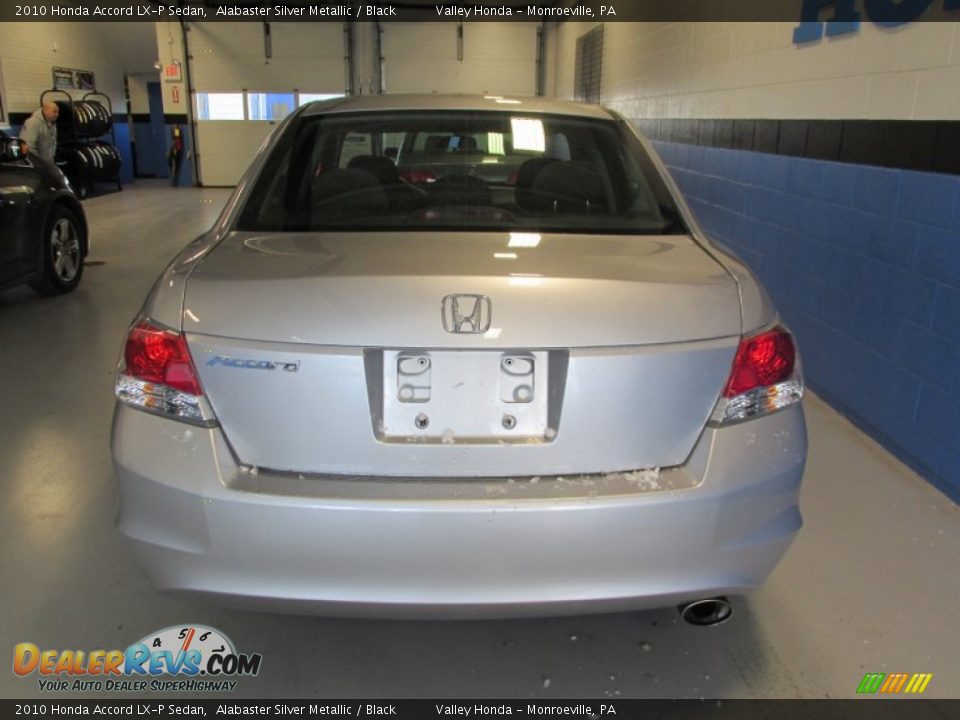 2010 Honda Accord LX-P Sedan Alabaster Silver Metallic / Black Photo #3