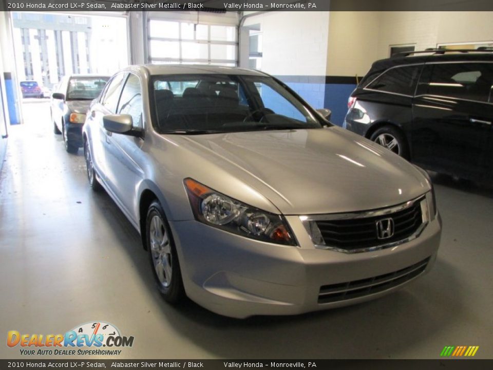 2010 Honda Accord LX-P Sedan Alabaster Silver Metallic / Black Photo #4