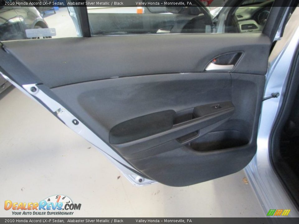 2010 Honda Accord LX-P Sedan Alabaster Silver Metallic / Black Photo #6