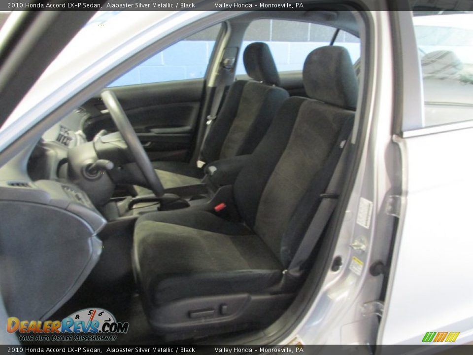 2010 Honda Accord LX-P Sedan Alabaster Silver Metallic / Black Photo #7