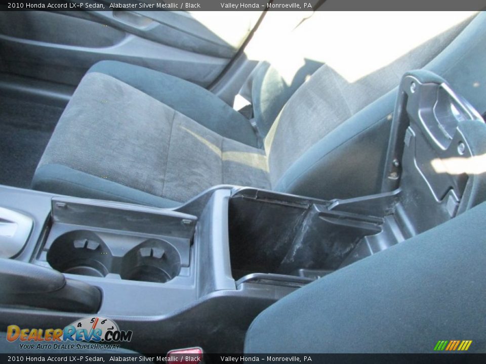 2010 Honda Accord LX-P Sedan Alabaster Silver Metallic / Black Photo #11