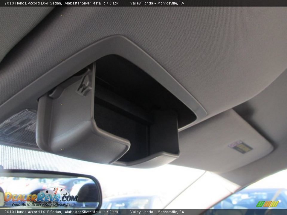 2010 Honda Accord LX-P Sedan Alabaster Silver Metallic / Black Photo #13