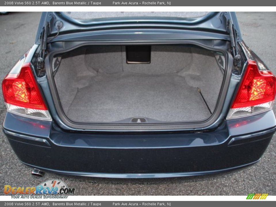 2008 Volvo S60 2.5T AWD Barents Blue Metallic / Taupe Photo #20