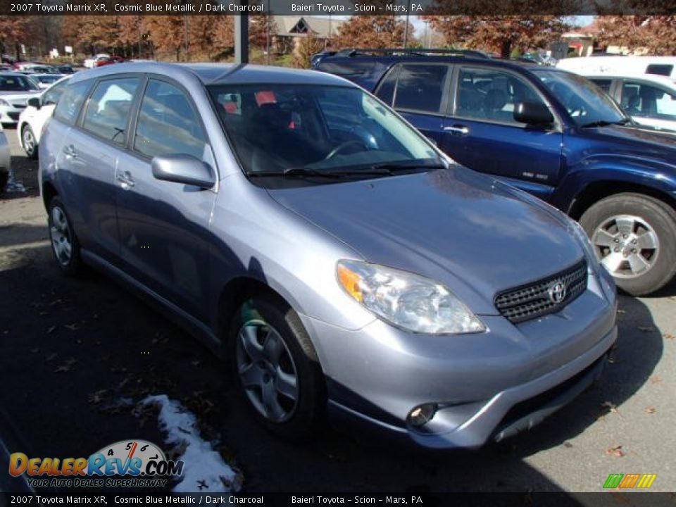 2007 Toyota Matrix XR Cosmic Blue Metallic / Dark Charcoal Photo #1