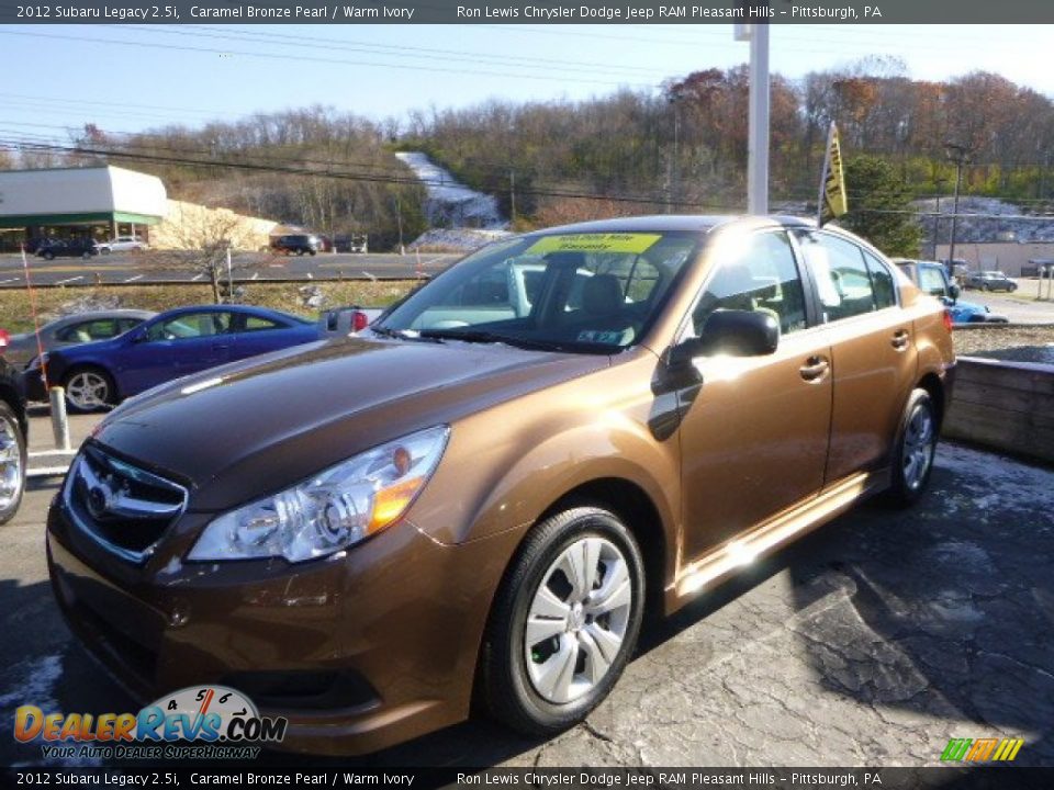 2012 Subaru Legacy 2.5i Caramel Bronze Pearl / Warm Ivory Photo #1