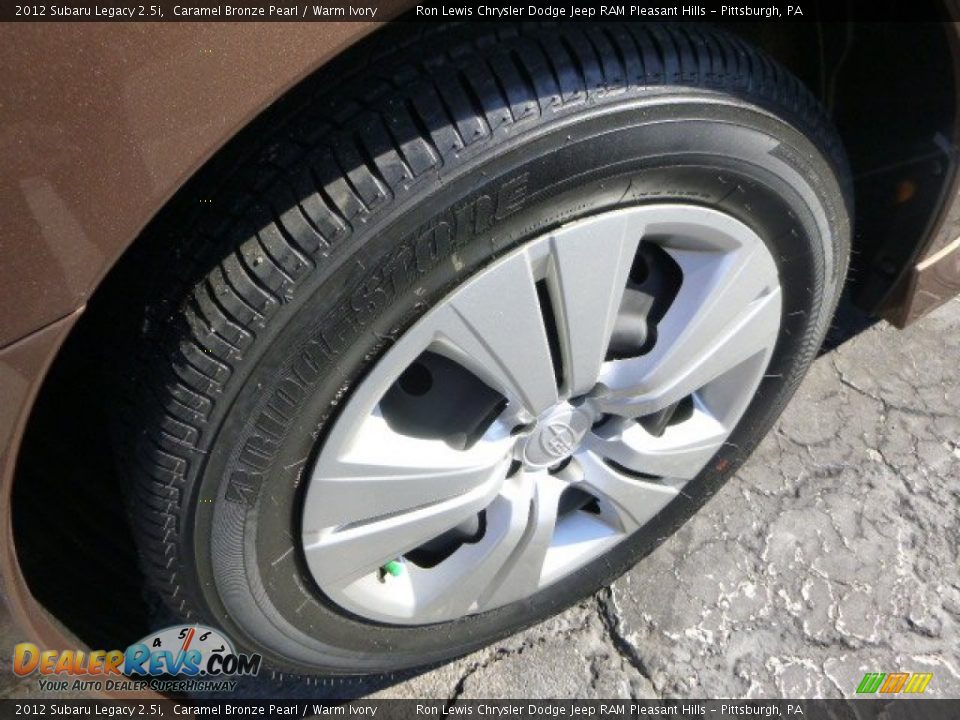 2012 Subaru Legacy 2.5i Caramel Bronze Pearl / Warm Ivory Photo #8