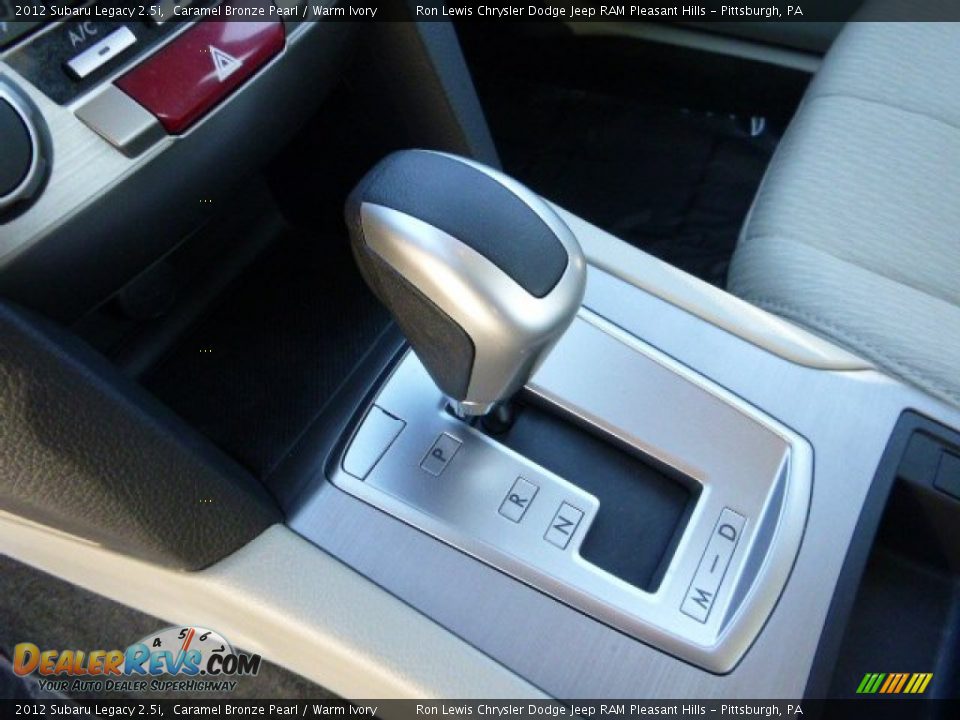 2012 Subaru Legacy 2.5i Caramel Bronze Pearl / Warm Ivory Photo #15