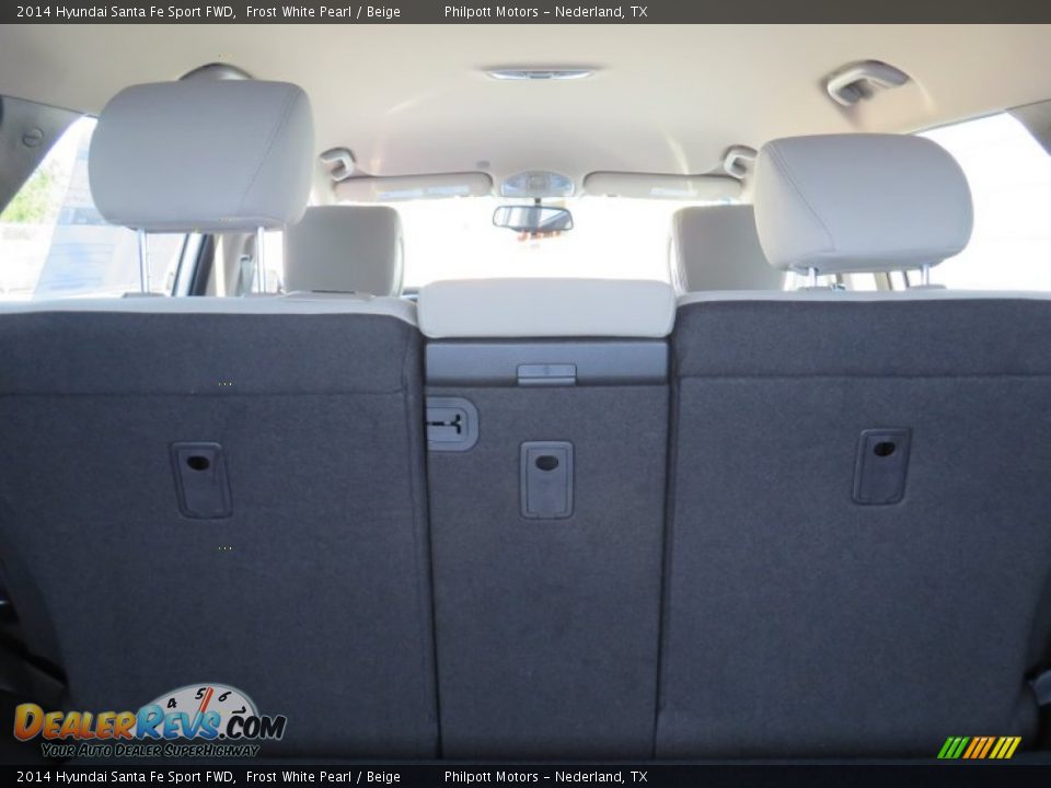 2014 Hyundai Santa Fe Sport FWD Frost White Pearl / Beige Photo #22