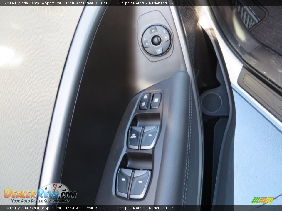2014 Hyundai Santa Fe Sport FWD Frost White Pearl / Beige Photo #25