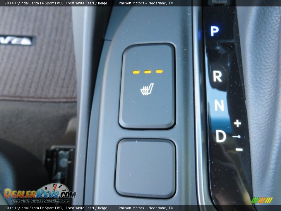2014 Hyundai Santa Fe Sport FWD Frost White Pearl / Beige Photo #32