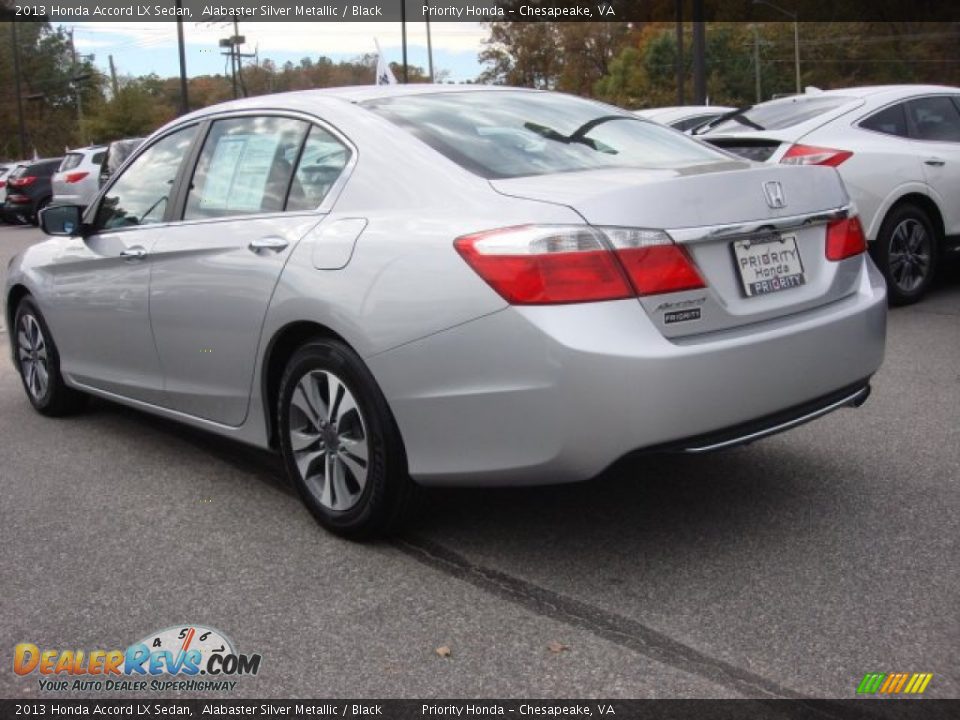 2013 Honda Accord LX Sedan Alabaster Silver Metallic / Black Photo #3