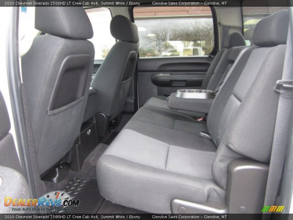 2010 Chevrolet Silverado 2500HD LT Crew Cab 4x4 Summit White / Ebony Photo #6
