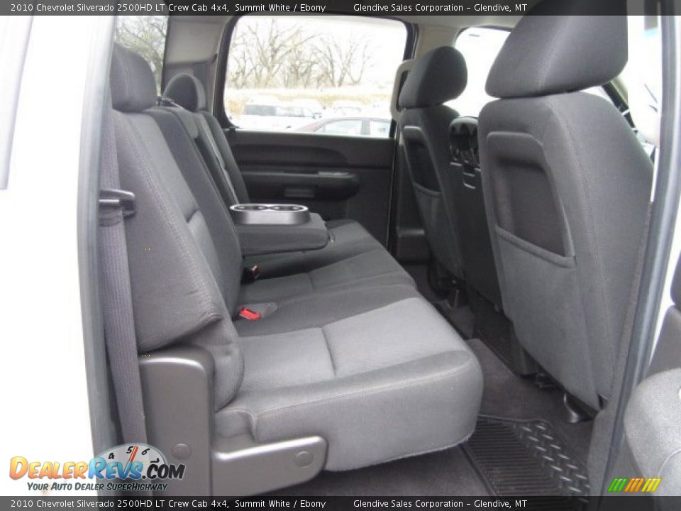 2010 Chevrolet Silverado 2500HD LT Crew Cab 4x4 Summit White / Ebony Photo #12