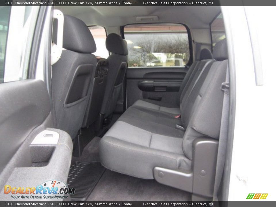 2010 Chevrolet Silverado 2500HD LT Crew Cab 4x4 Summit White / Ebony Photo #21