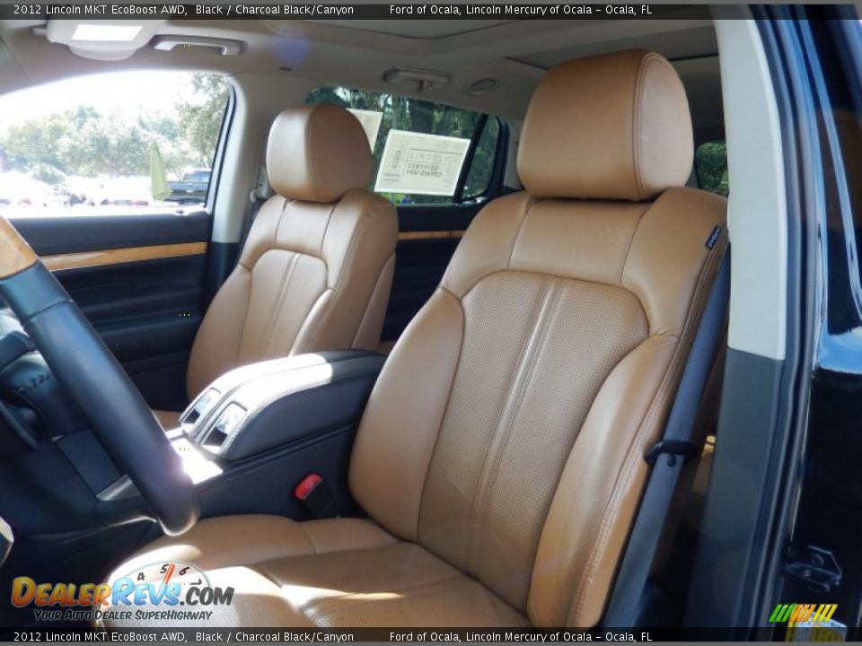 Front Seat of 2012 Lincoln MKT EcoBoost AWD Photo #13