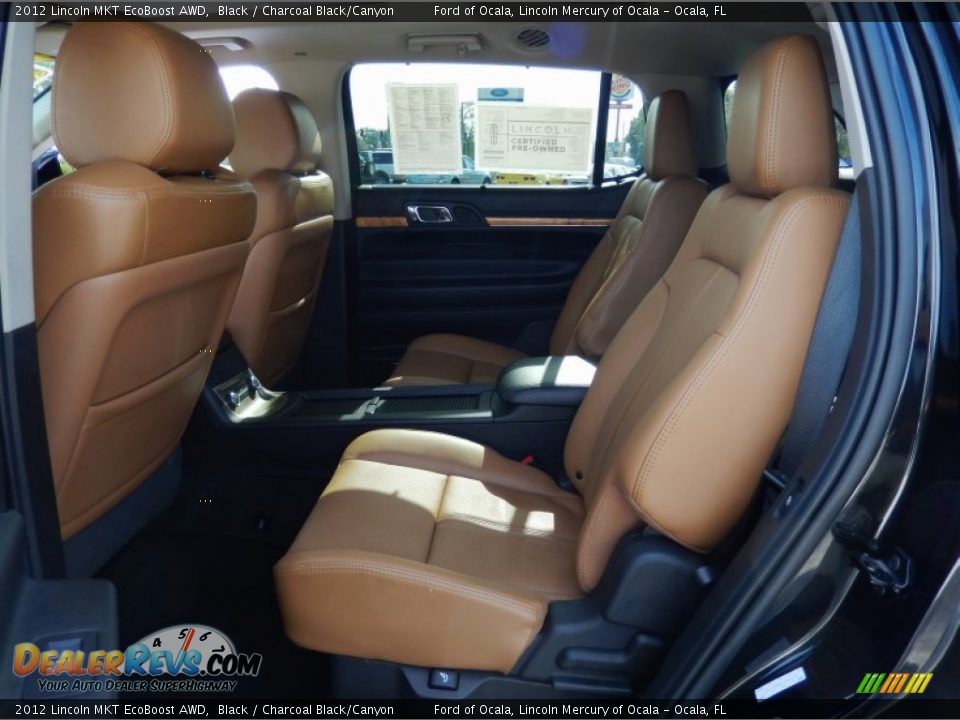 Rear Seat of 2012 Lincoln MKT EcoBoost AWD Photo #15
