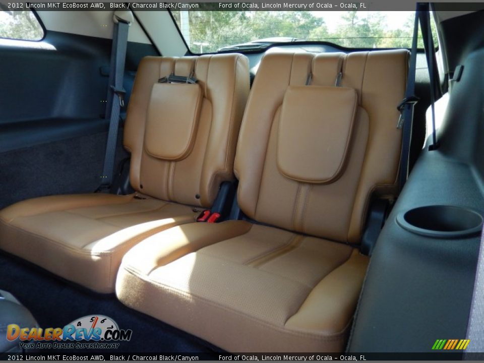 Rear Seat of 2012 Lincoln MKT EcoBoost AWD Photo #17