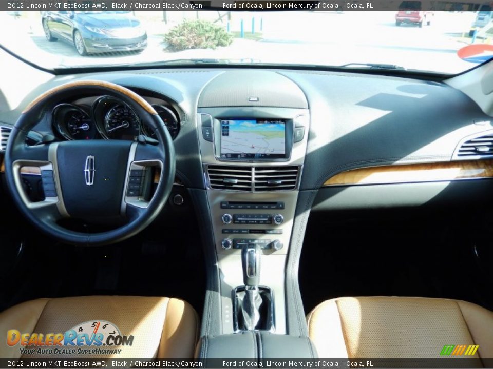 Dashboard of 2012 Lincoln MKT EcoBoost AWD Photo #21