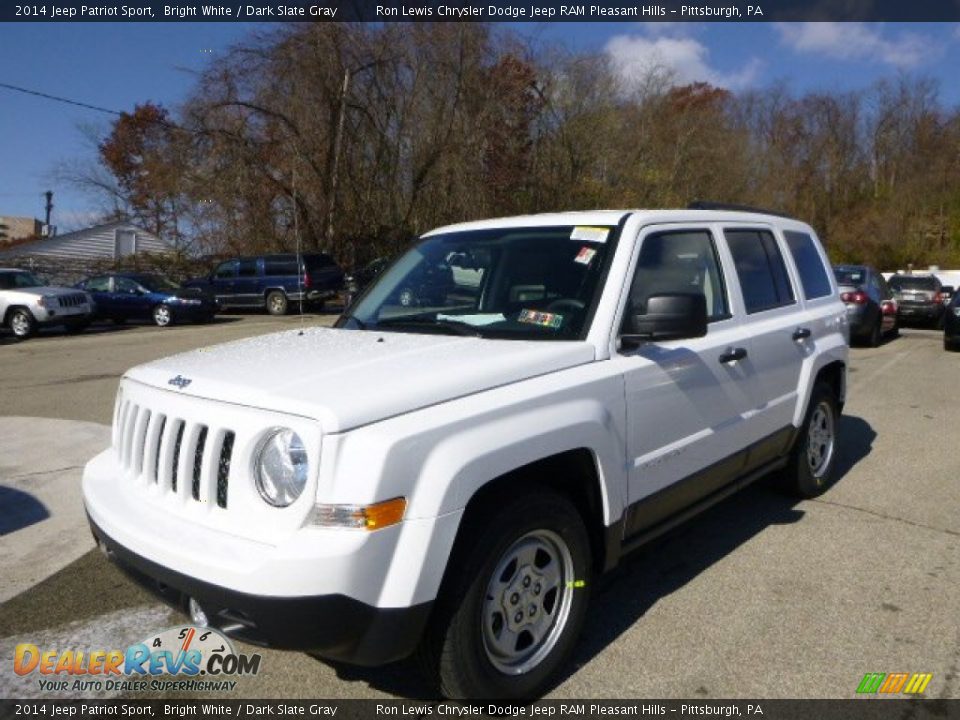 2014 Jeep Patriot Sport Bright White / Dark Slate Gray Photo #1