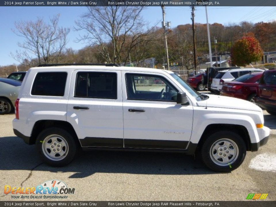 2014 Jeep Patriot Sport Bright White / Dark Slate Gray Photo #6