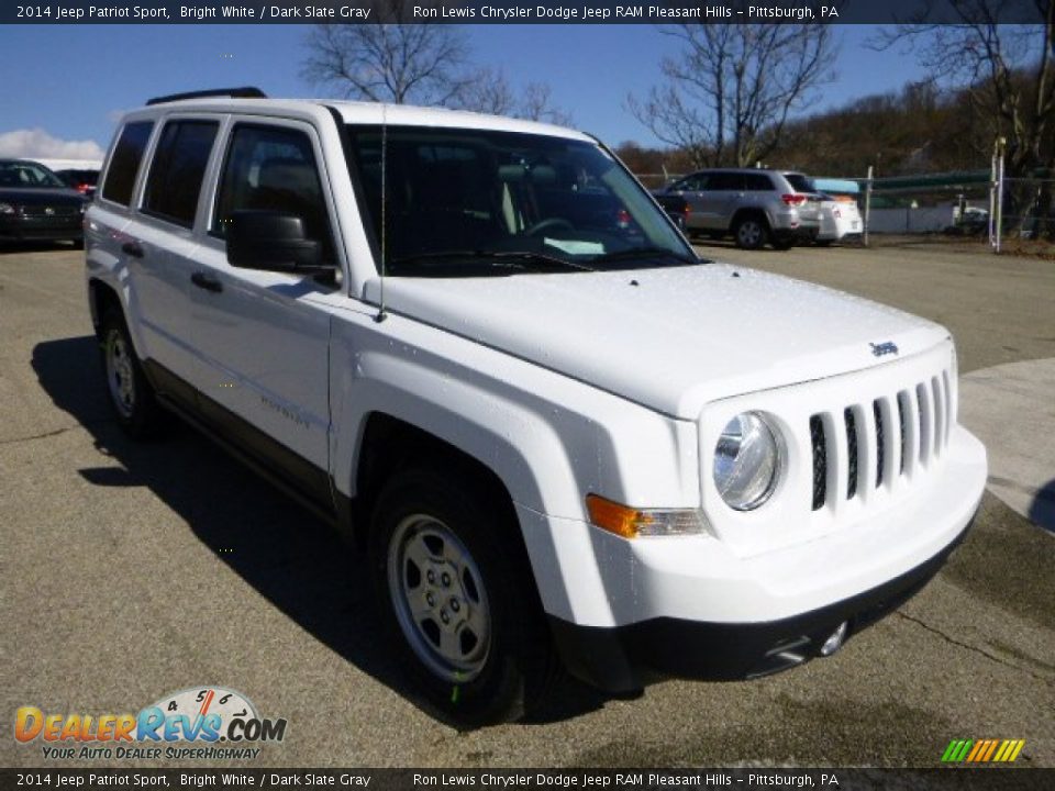 2014 Jeep Patriot Sport Bright White / Dark Slate Gray Photo #7
