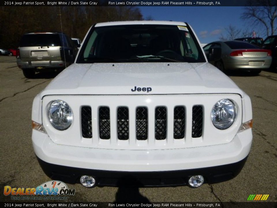 2014 Jeep Patriot Sport Bright White / Dark Slate Gray Photo #8