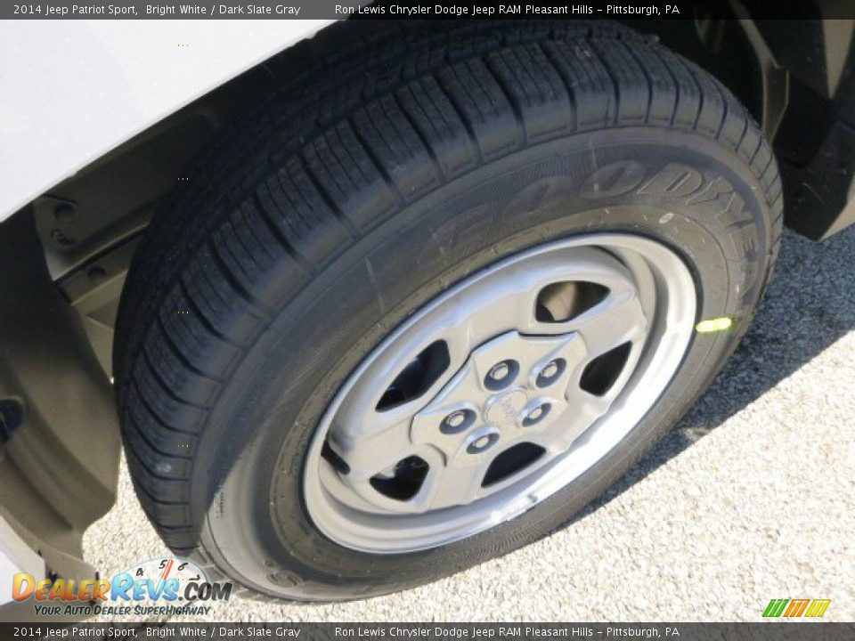 2014 Jeep Patriot Sport Bright White / Dark Slate Gray Photo #9