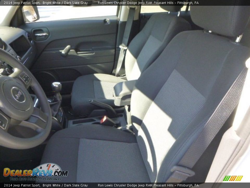 2014 Jeep Patriot Sport Bright White / Dark Slate Gray Photo #10