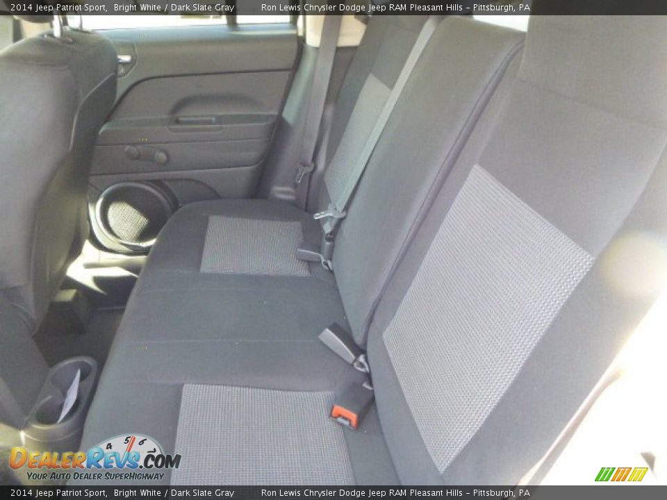 2014 Jeep Patriot Sport Bright White / Dark Slate Gray Photo #11