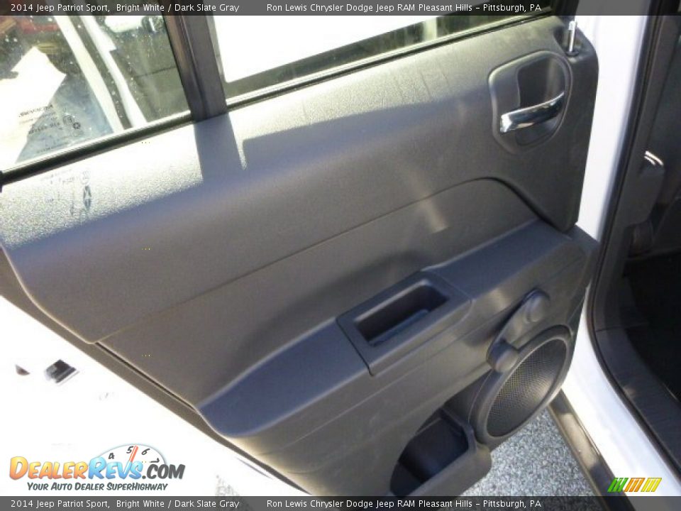 2014 Jeep Patriot Sport Bright White / Dark Slate Gray Photo #13