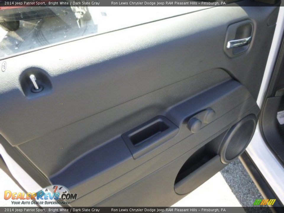 2014 Jeep Patriot Sport Bright White / Dark Slate Gray Photo #14