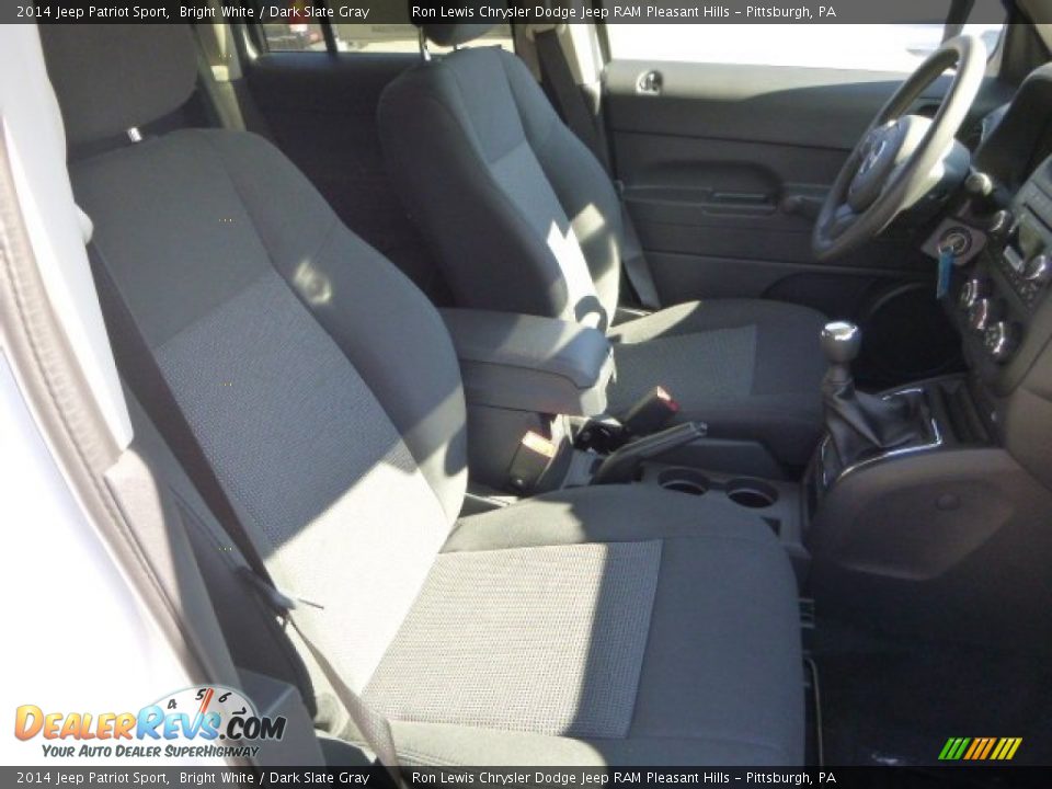 2014 Jeep Patriot Sport Bright White / Dark Slate Gray Photo #15