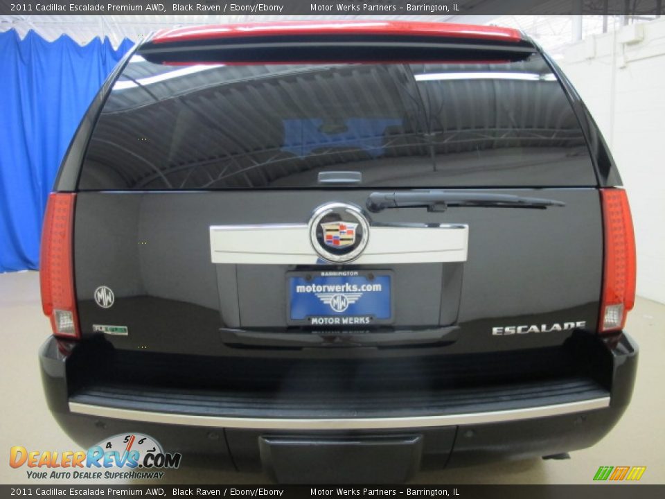 2011 Cadillac Escalade Premium AWD Black Raven / Ebony/Ebony Photo #7