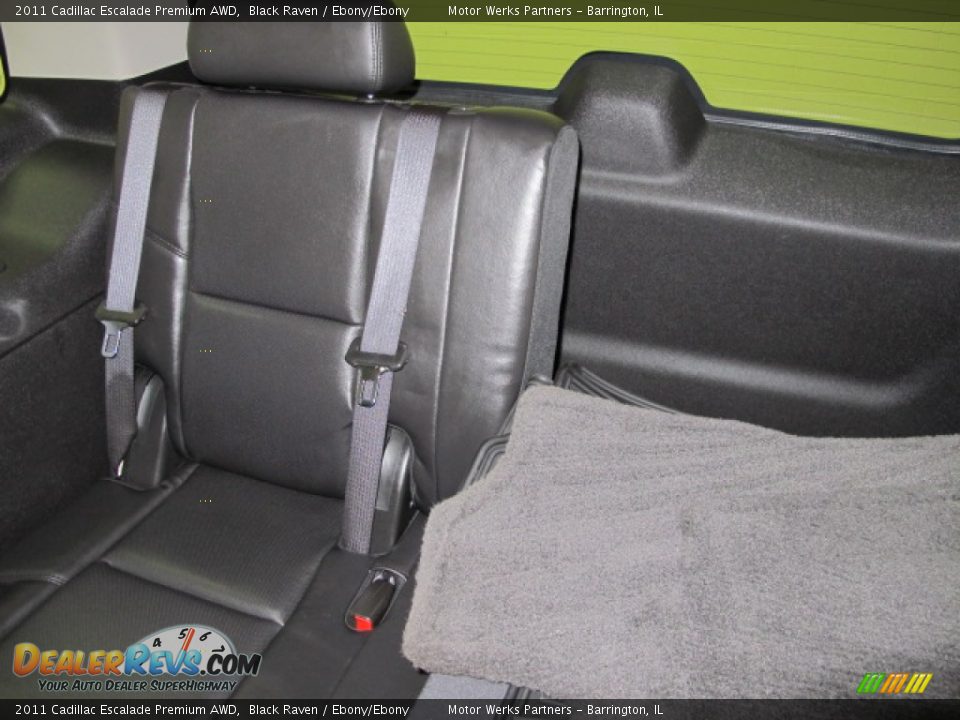 2011 Cadillac Escalade Premium AWD Black Raven / Ebony/Ebony Photo #20